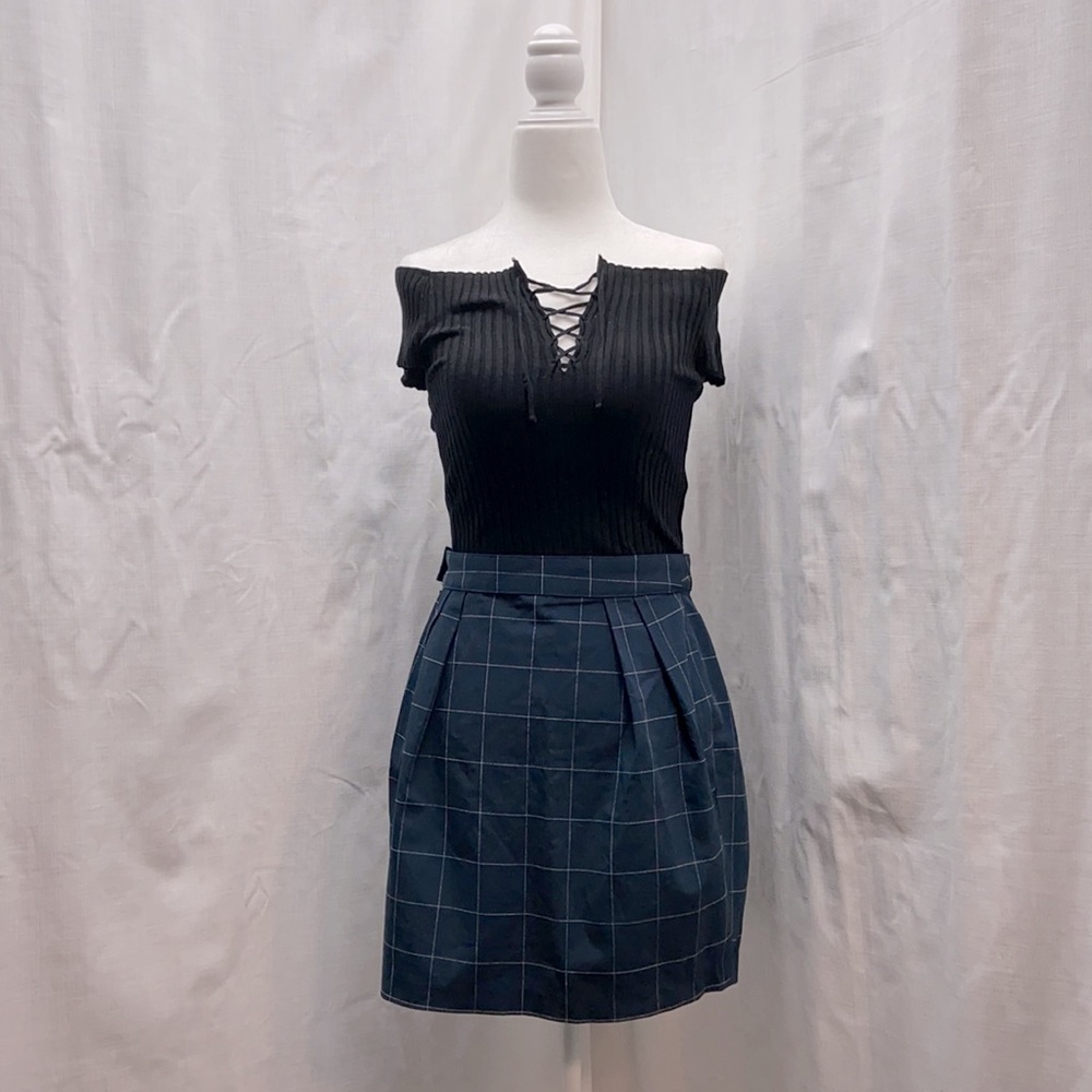 Plaid skirt